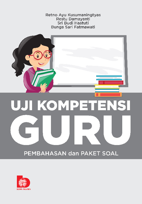 Sampul buku Uji Kompetensi Guru